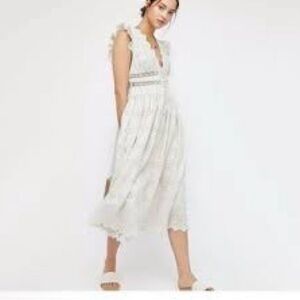 Free People White Dress Sz S